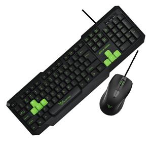 ALCATROZ Xplorer 5500M (Green) Wired Keyboard Mouse