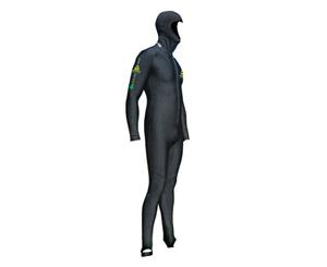 Adrenalin BodyShield Microfibre Hooded Wetsuit - Black