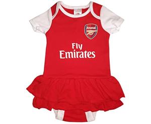 Arsenal Fc Girls Tutu Bodysuit (Red/White) - TA4861