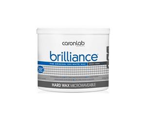 Caronlab Brilliance Hard Hot Wax Microwaveable 400g Waxing Hair Removal