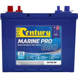 Century MP680/NS70M MF Marine Battery 680 CCA