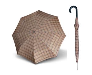 Doppler Carbonsteel Umbrella Woven Check Zehn