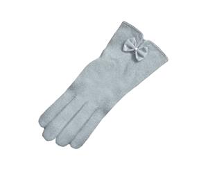 Eastern Counties Leather Womens/Ladies Geri Wool-Blend Gloves (Grey) - EL175