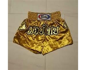 FAIRTEX-Golden Thai Art Muay Thai Boxing Shorts Pants (BS0608)