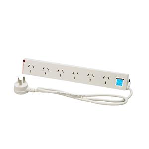 HPM 6 Outlet Powerboard With Surge Protection