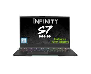 Infinity S7 17.3" Laptop i7-9750H 16GB RAM 1TB SSD GTX1660Ti Narrow Bezel Notebook - Infinity S7-9G6-99