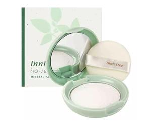 Innisfree No Sebum Mineral Pact 8.5g Oil Control Compact Setting Powder