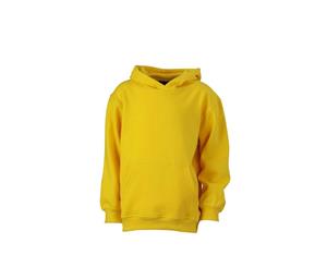 James And Nicholson Childrens/Kids Hooded Sweatshirt (Sun Yellow) - FU485