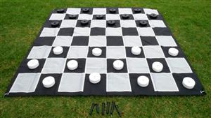 Jenjo Mega Checkers Game Set