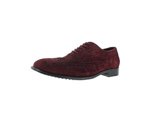 Kenneth Cole New York Mens Design 10521 Suede Brogue Oxfords