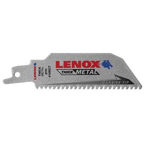 Lenox 100mm 8TPI Metal Lazer Carbide Tipped Reciprocating Saw Blade - 1 Pack