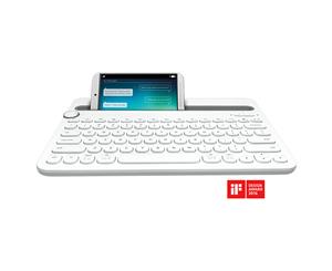 Logitech Bluetooth Mulit-Device Keyboard K480-2 Multi-Operating System White