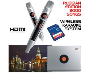 Miic Star Russian Edition 2000 Songs Wireless Karaoke System