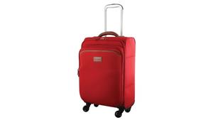 Pierre Cardin 48cm Softshell Cabin Suitcase - Red