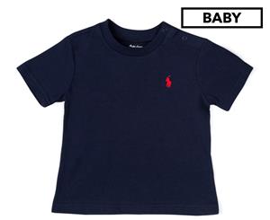 Polo Ralph Lauren Baby Cotton Tee / T-Shirt / Tshirt - Cruise Navy