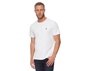 Polo Ralph Lauren Men's Crew Neck Tee / T-Shirt / Tshirt - White