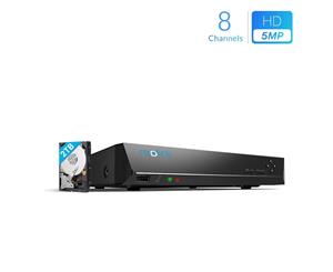 Reolink 5MP 8ch NVR with 2TB HDD RLN8-410