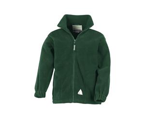 Result Childrens/Kids Full Zip Active Anti Pilling Fleece Jacket (Forest Green) - BC921