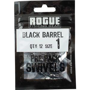 Rogue Black Barrel Swivel 12 Pack