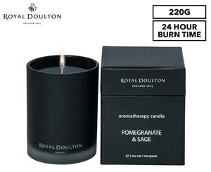 Royal Doulton Aromatherapy Candle 220g - Pomegranate & Sage