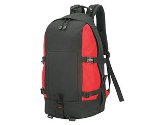Shugon Gran Paradiso 35 Hiker Backpack (35 Litres) (Pack Of 2) (Black/Red) - BC4202
