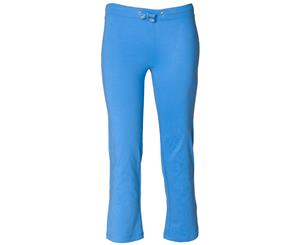 Skinni Minni Girls Boot Cut Lower Fitting Dance Pants / Trousers (Bright Blue) - RW1414