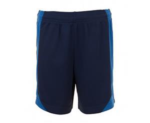Sols Mens Olimpico Football Shorts (French Navy/Royal Blue) - PC2788