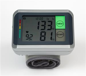 Talking Touch Screen Wrist Digital Blood Pressure Monitor Multilingual