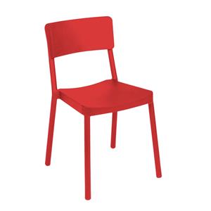 Tusk Living Red Asta Cafe Chair