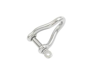 Twisted Dee Shackle Stainless Steel