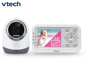 VTech BM3300 Safe & Sound Full Colour Video & Audio Baby Monitor - White