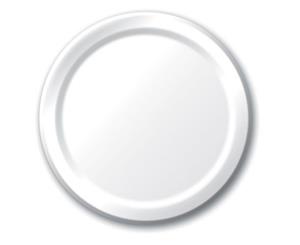 23cm White Paper Dinner Plates 24pk