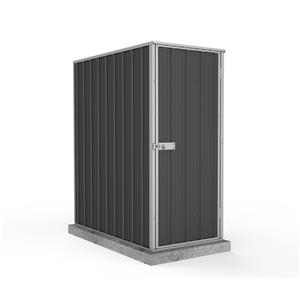 Absco Sheds 0.78 x 1.52 x 1.80m Ezi Compact Single Door Shed - Monument