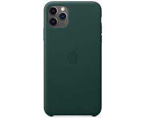 Apple iPhone 11 Pro Max (6.5") Leather Case - Forest Green