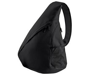 Bagbase Universal Monostrap Bag / Backpack (12 Litres) (Black) - BC1306