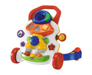 Chicco Baby Steps Activity Walker Push f/ Infant/Toddler 9-24m w/ Music/Play Toy