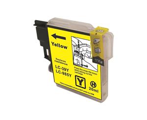 Compatible Brother LC39 Yellow Cartridge For Brother Printers PB-39Y