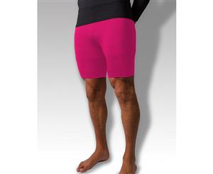 Floso Mens Premium Baselayer Quick Drying Wicking Sports Shorts (White) - BC2775