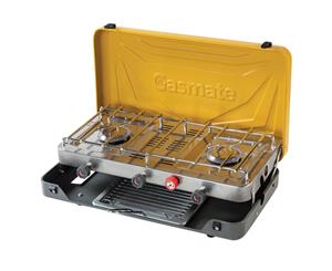 Gasmate 2 Burner Stove With Grill