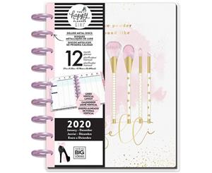 Happy Planner 12-Month Dated Deluxe Classic Planner 9.25in X 7in - Glam Girl Confetti Jan - Dec 2020