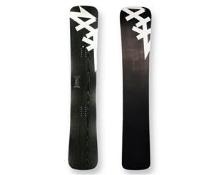 Matrix Snowboard Skitz Camber Sidewall Boarder Cross Wood /White - 159cm - Black