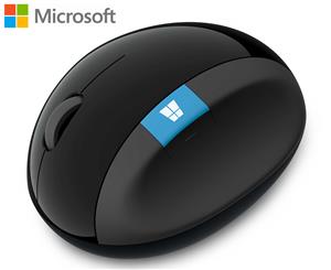 Microsoft Wireless Sculpt Ergonomic Mouse - Black