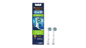 Oral B Cross Action EB50-2 2-Pack Replacement Electric Toothbrush Head