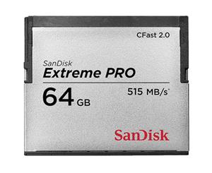 SanDisk 64GB Extreme Pro CFast 2.0 Memory Card