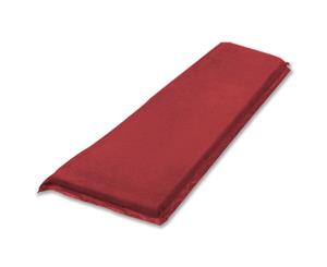 Self Inflating Mattress Sleeping Suede Mat Air Bed Camping Camp Hiking Joinable Red