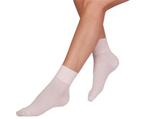 Silky Childrens/Youths Girls Classic Colour Dance Socks (1 Pair) (Pink) - LW438