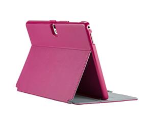 Speck Stylefolio Tablet Case Samsung Galaxy Tab S 10.5 Fuchsia Pink Nickel Grey 72437-B920