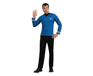 Star Trek Blue Adult Shirt