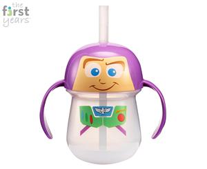 The First Years 207mL Toy Story Buzz Lightyear Sculpted Straw Trainer Cup