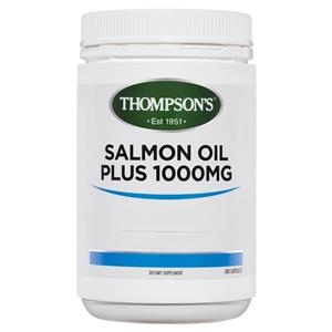 Thompson's Salmon Oil Plus 1000mg 500 Capsules